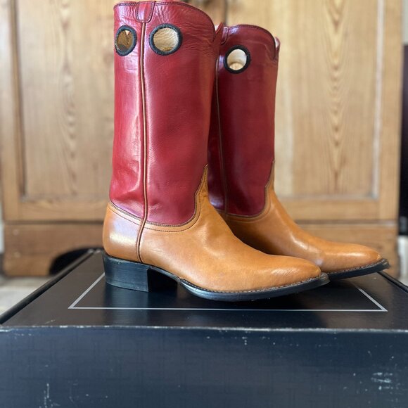 Custom Lucchese Burns Cowboy Boots NIB - Picture 1 of 9